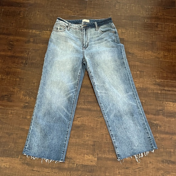 Oliver Logan Aberdeen Ankle Crop High Rise Jean - Picture 2 of 11